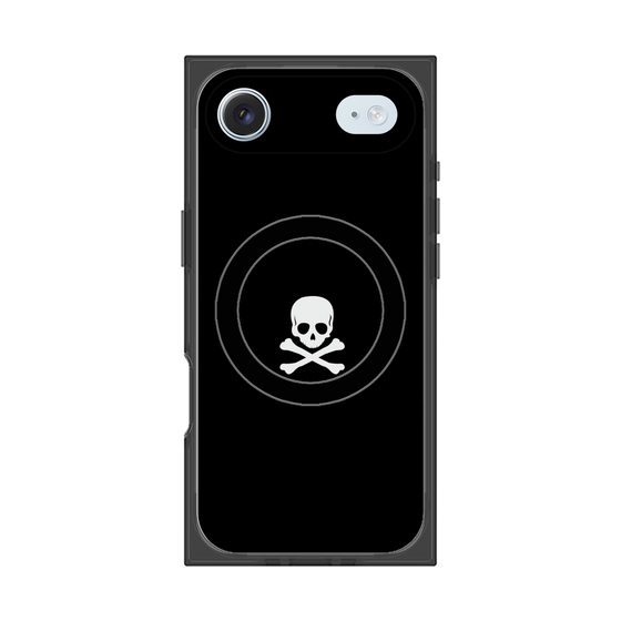 Premium Square Case with MagSafe［ Skull - Black ］