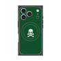 Premium Square Case with MagSafe［ Skull - Green ］