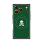 Premium Square Case with MagSafe［ Skull - Green ］