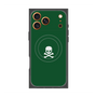 Premium Square Case with MagSafe［ Skull - Green ］