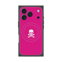 Premium Square Case with MagSafe［ Skull - Pink ］
