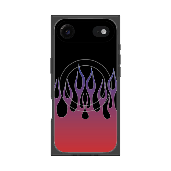 Premium Square Case with MagSafe［ Flame - Red ］