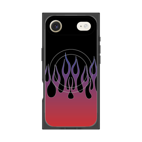 Premium Square Case with MagSafe［ Flame - Red ］