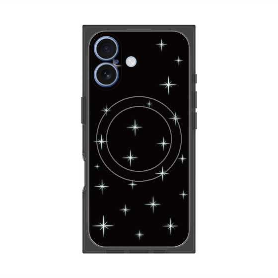 Premium Square Case with MagSafe［ Glitter - Black ］