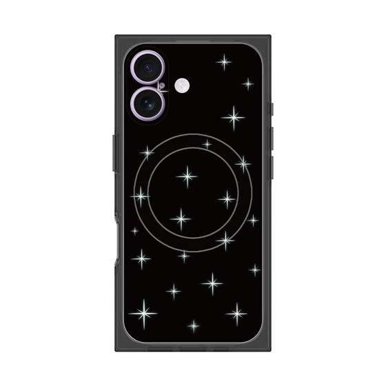 Premium Square Case with MagSafe［ Glitter - Black ］