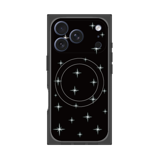 Premium Square Case with MagSafe［ Glitter - Black ］