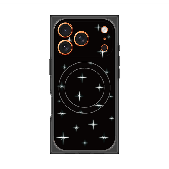 Premium Square Case with MagSafe［ Glitter - Black ］