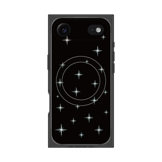 Premium Square Case with MagSafe［ Glitter - Black ］