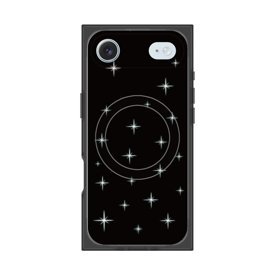 Premium Square Case with MagSafe［ Glitter - Black ］