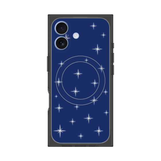 Premium Square Case with MagSafe［ Glitter - Blue ］