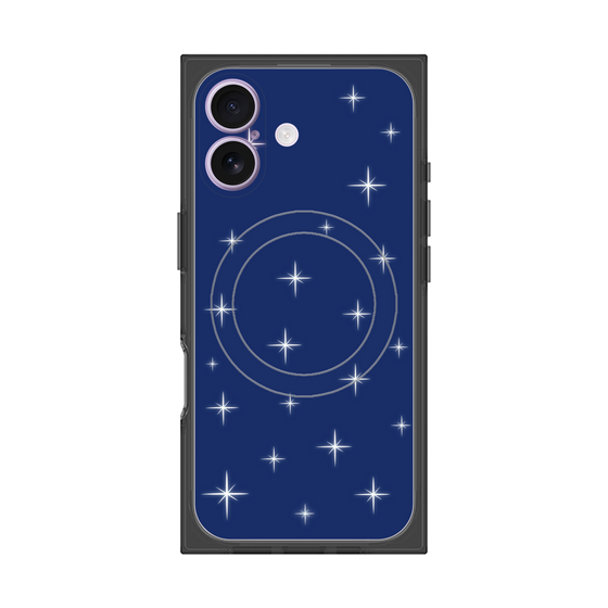 Premium Square Case with MagSafe［ Glitter - Blue ］