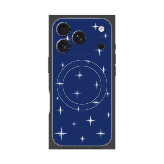 Premium Square Case with MagSafe［ Glitter - Blue ］