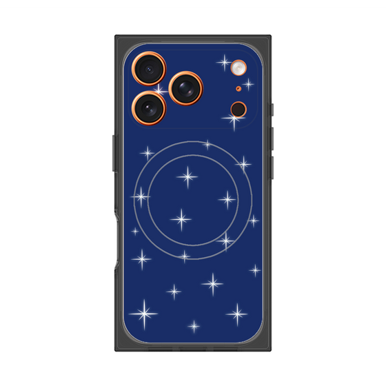 Premium Square Case with MagSafe［ Glitter - Blue ］