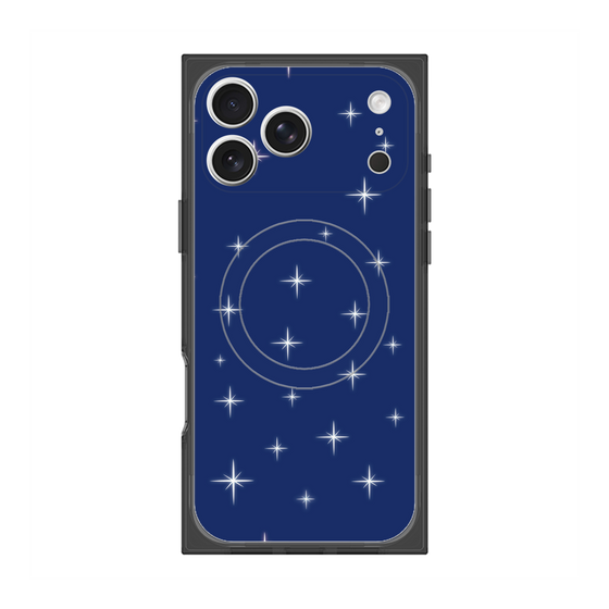 Premium Square Case with MagSafe［ Glitter - Blue ］
