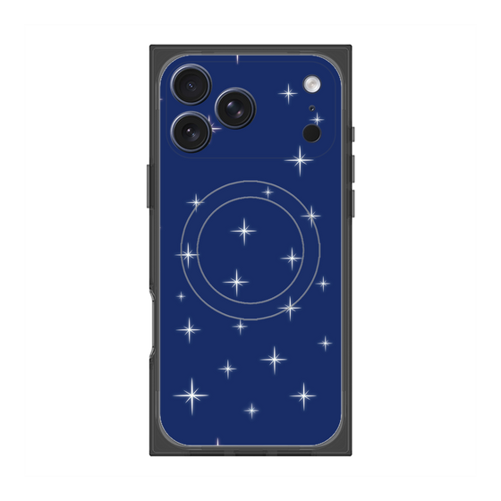 Premium Square Case with MagSafe［ Glitter - Blue ］