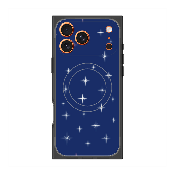 Premium Square Case with MagSafe［ Glitter - Blue ］