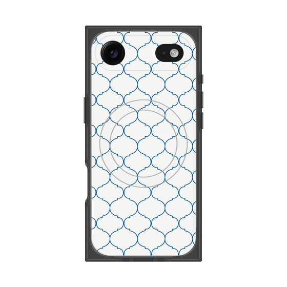 Premium Square Case with MagSafe［ Moroccan1 -Blue ］