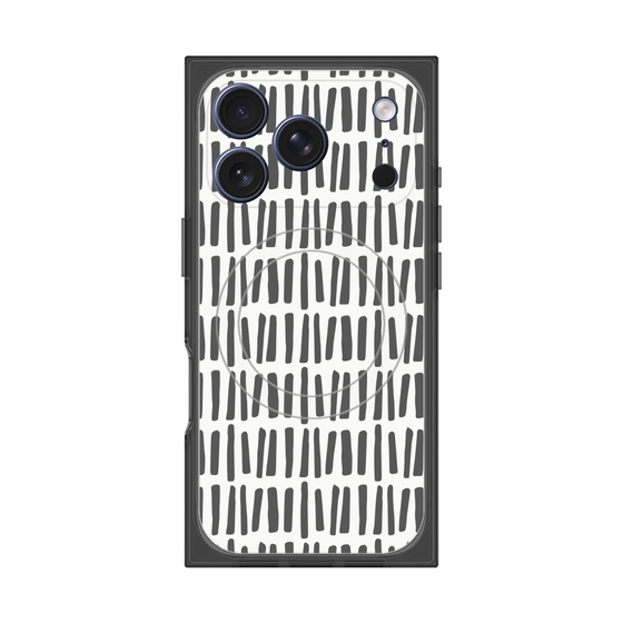 Premium Square Case with MagSafe［ Nordic - Black ］