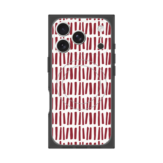 Premium Square Case with MagSafe［ Nordic - Red ］