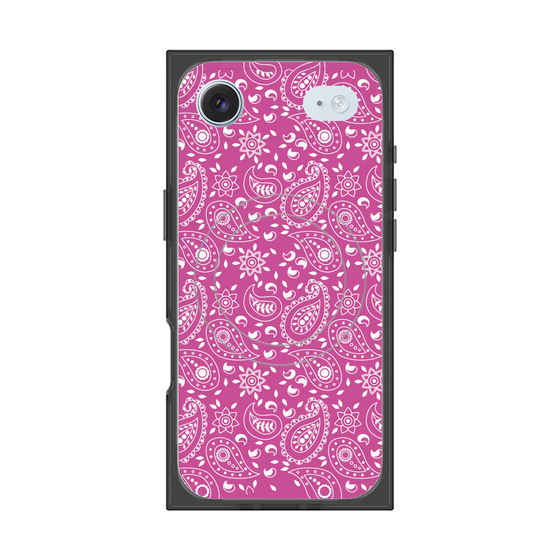 Premium Square Case with MagSafe［ Paisley - Pink ］