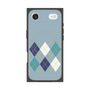 Premium Square Case with MagSafe［ Nordic Argyle - Blue ］