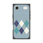 Premium Square Case with MagSafe［ Nordic Argyle - Blue ］