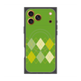 Premium Square Case with MagSafe［ Nordic Argyle - Green ］