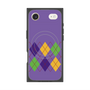 Premium Square Case with MagSafe［ Nordic Argyle - Purple ］