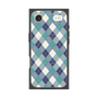 Premium Square Case with MagSafe［ Argyle - Blue ］
