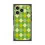 Premium Square Case with MagSafe［ Argyle - Green ］
