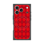 Premium Square Case with MagSafe［ Argyle - Red ］