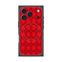 Premium Square Case with MagSafe［ Argyle - Red ］