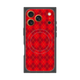 Premium Square Case with MagSafe［ Argyle - Red ］
