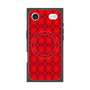Premium Square Case with MagSafe［ Argyle - Red ］