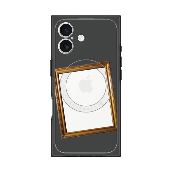 Premium Square Case with MagSafe［ Photo Frame - Gray ］