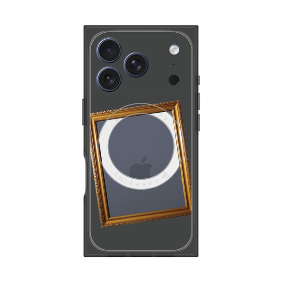 Premium Square Case with MagSafe［ Photo Frame - Gray ］