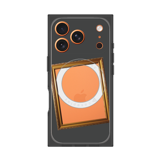 Premium Square Case with MagSafe［ Photo Frame - Gray ］