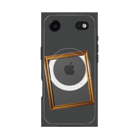 Premium Square Case with MagSafe［ Photo Frame - Gray ］