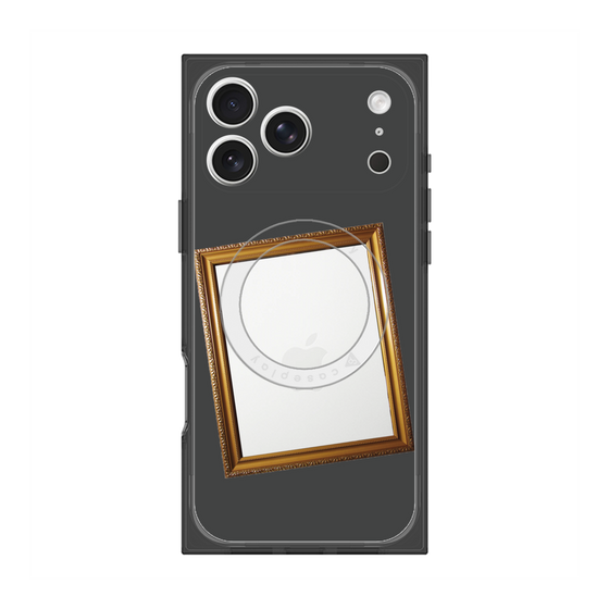 Premium Square Case with MagSafe［ Photo Frame - Gray ］