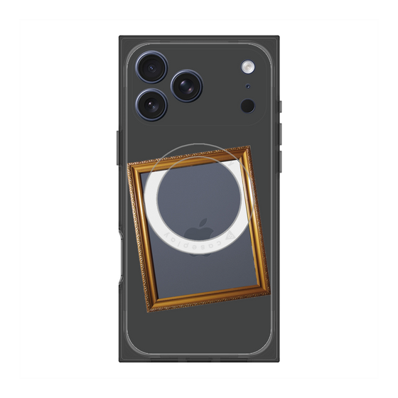 Premium Square Case with MagSafe［ Photo Frame - Gray ］