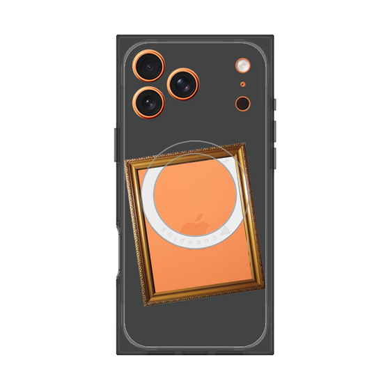 Premium Square Case with MagSafe［ Photo Frame - Gray ］