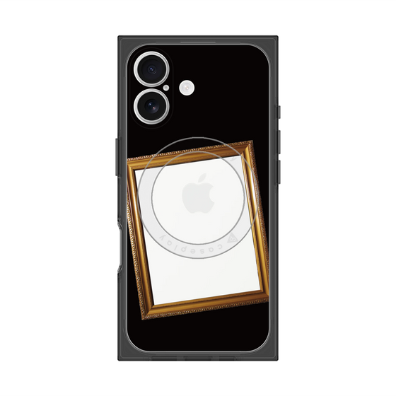 Premium Square Case with MagSafe［ Photo Frame - Black ］