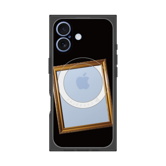 Premium Square Case with MagSafe［ Photo Frame - Black ］