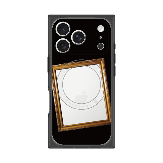 Premium Square Case with MagSafe［ Photo Frame - Black ］