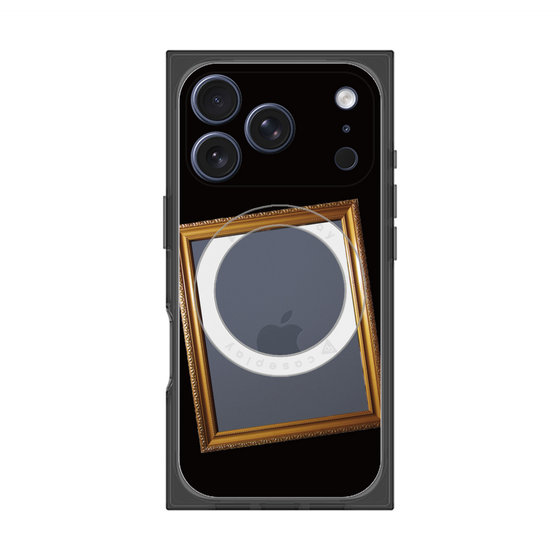 Premium Square Case with MagSafe［ Photo Frame - Black ］