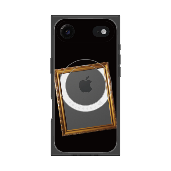 Premium Square Case with MagSafe［ Photo Frame - Black ］