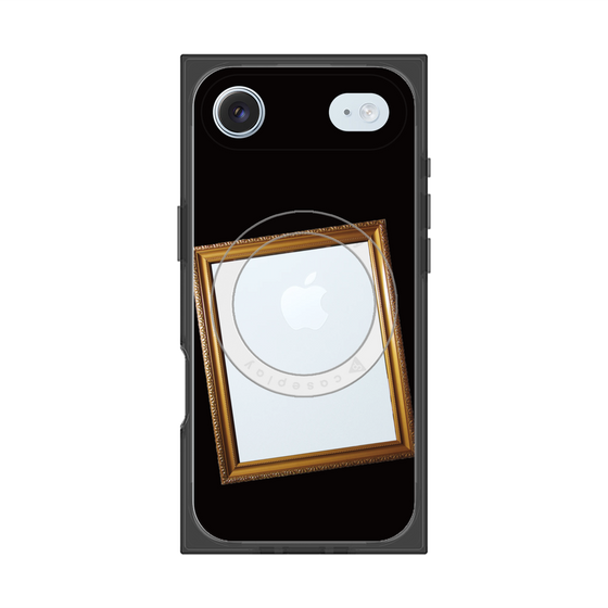 Premium Square Case with MagSafe［ Photo Frame - Black ］