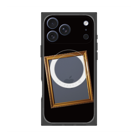 Premium Square Case with MagSafe［ Photo Frame - Black ］