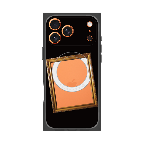 Premium Square Case with MagSafe［ Photo Frame - Black ］