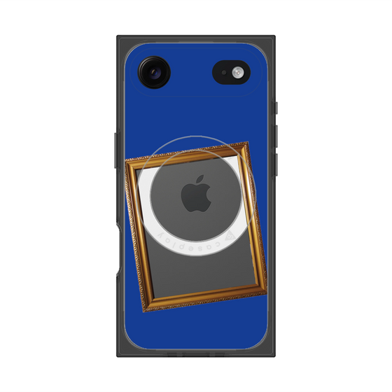 Premium Square Case with MagSafe［ Photo Frame - Blue ］